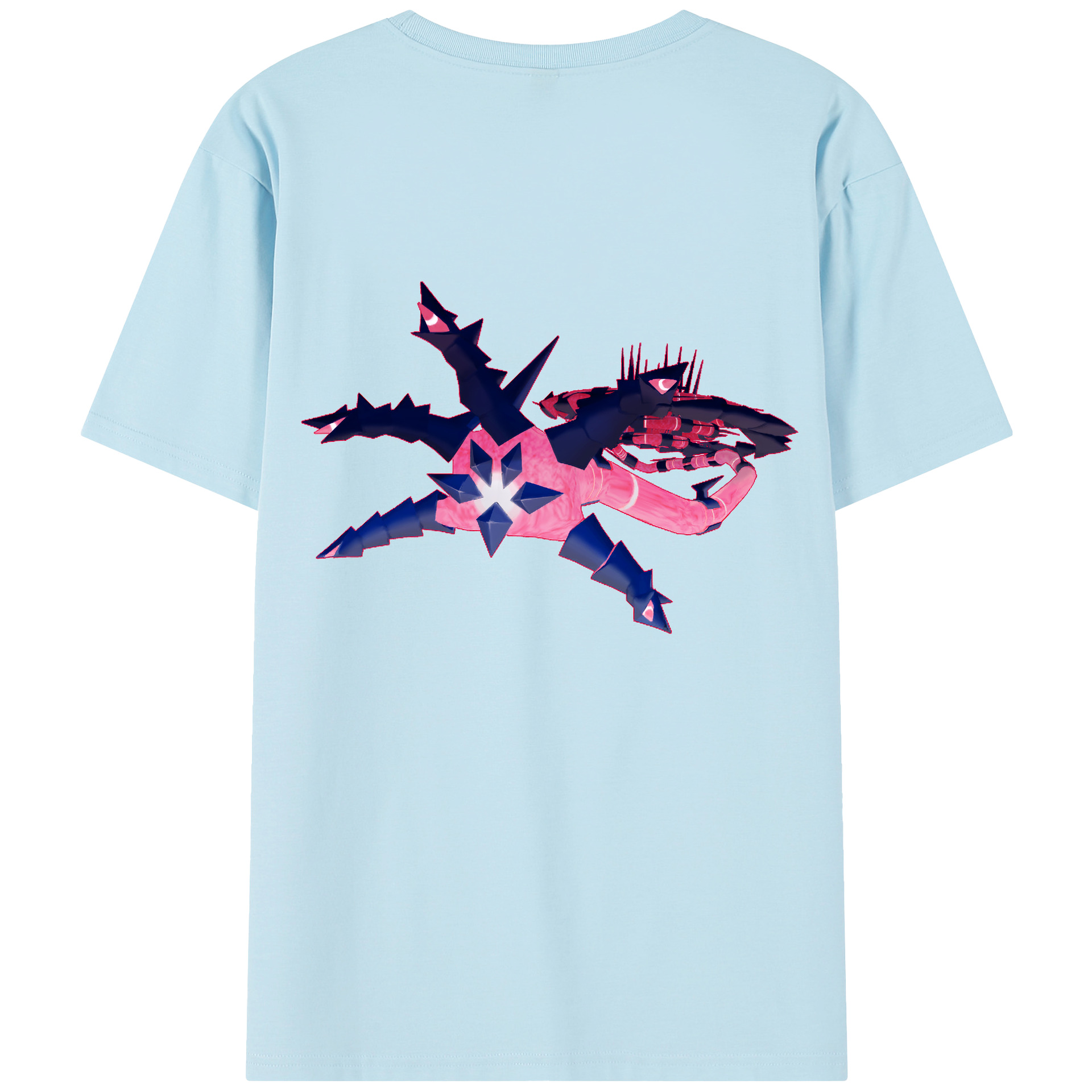 （画像用） ポケットモンスター Pokémon 綿100％半袖Tシャツ（背面プリント）